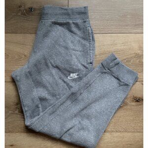Youth Gray Nike Sweatpants with Pockets